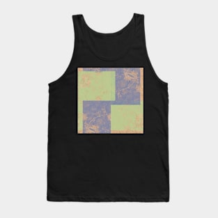 Tissue-Paper Collage Tank Top